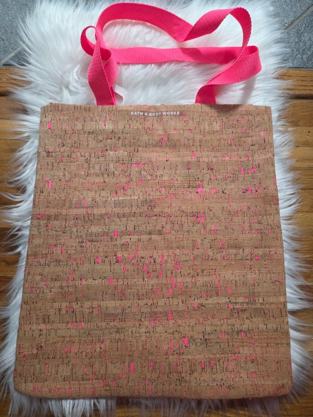 Bath & Body Works Cork Style Tote Bag